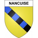 Nancuise 39 ville sticker blason écusson autocollant adhésif