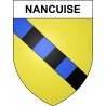 Nancuise 39 ville sticker blason écusson autocollant adhésif