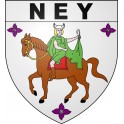 Ney 39 ville sticker blason écusson autocollant adhésif