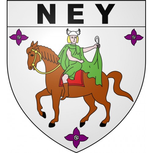 Ney 39 ville sticker blason écusson autocollant adhésif