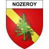 Nozeroy Sticker wappen, gelsenkirchen, augsburg, klebender aufkleber