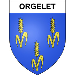 Orgelet Sticker wappen, gelsenkirchen, augsburg, klebender aufkleber