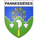Adesivi stemma Pannessières adesivo