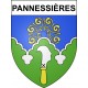 Pannessières 39 ville sticker blason écusson autocollant adhésif