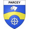 Stickers coat of arms Parcey adhesive sticker