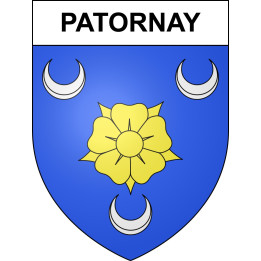 Patornay Sticker wappen, gelsenkirchen, augsburg, klebender aufkleber