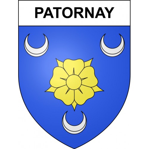 Adesivi stemma Patornay adesivo
