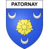 Adesivi stemma Patornay adesivo
