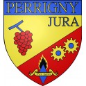 Stickers coat of arms Perrigny adhesive sticker