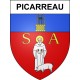 Stickers coat of arms Picarreau adhesive sticker