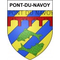 Pont-du-Navoy 39 ville sticker blason écusson autocollant adhésif