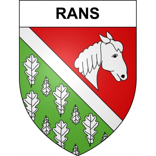 Pegatinas escudo de armas de Rans adhesivo de la etiqueta engomada