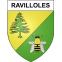 Ravilloles 39 ville sticker blason écusson autocollant adhésif