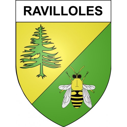 Adesivi stemma Ravilloles adesivo