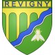Revigny 39 ville sticker blason écusson autocollant adhésif