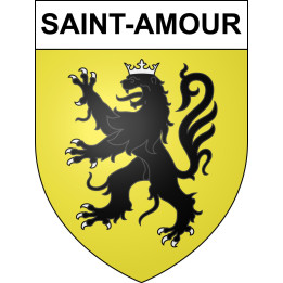 Stickers coat of arms Saint-Amour adhesive sticker