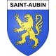 Stickers coat of arms Saint-Aubin adhesive sticker