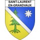 Adesivi stemma Saint-Laurent-en-Grandvaux adesivo