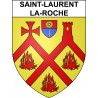 Adesivi stemma Saint-Laurent-la-Roche adesivo