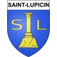 Saint-Lupicin Sticker wappen, gelsenkirchen, augsburg, klebender aufkleber
