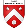 Stickers coat of arms Saint-Maurice-Crillat adhesive sticker