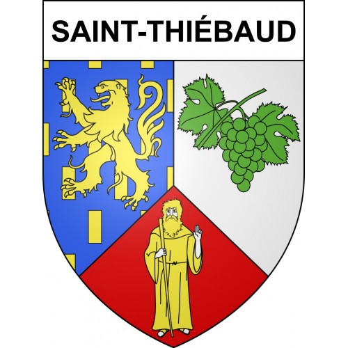 Saint-Thiébaud Sticker wappen, gelsenkirchen, augsburg, klebender aufkleber