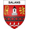 Salans 39 ville sticker blason écusson autocollant adhésif