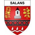 Salans Sticker wappen, gelsenkirchen, augsburg, klebender aufkleber