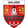 Stickers coat of arms Salans adhesive sticker