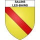 Salins-les-Bains Sticker wappen, gelsenkirchen, augsburg, klebender aufkleber