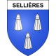 Stickers coat of arms Sellières adhesive sticker