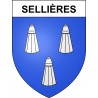 Adesivi stemma Sellières adesivo