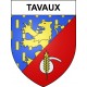 Stickers coat of arms Tavaux adhesive sticker