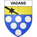 Stickers coat of arms Vadans adhesive sticker
