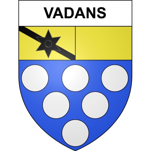 Vadans Sticker wappen, gelsenkirchen, augsburg, klebender aufkleber