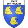 Pegatinas escudo de armas de Vaux-sur-Poligny adhesivo de la etiqueta engomada