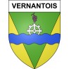 Vernantois Sticker wappen, gelsenkirchen, augsburg, klebender aufkleber