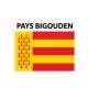 Pays Bigouden ville sticker blason écusson autocollant adhésif