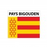 Pays Bigouden ville sticker blason écusson autocollant adhésif