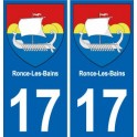 64 Pau placa etiqueta de registro de la ciudad