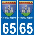 64 Pau adesivo piastra di registrazione city