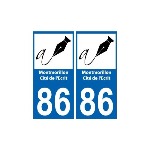 64 Pau placa etiqueta de registro de la ciudad