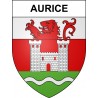 Aurice Sticker wappen, gelsenkirchen, augsburg, klebender aufkleber