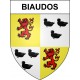 Adesivi stemma Biaudos adesivo