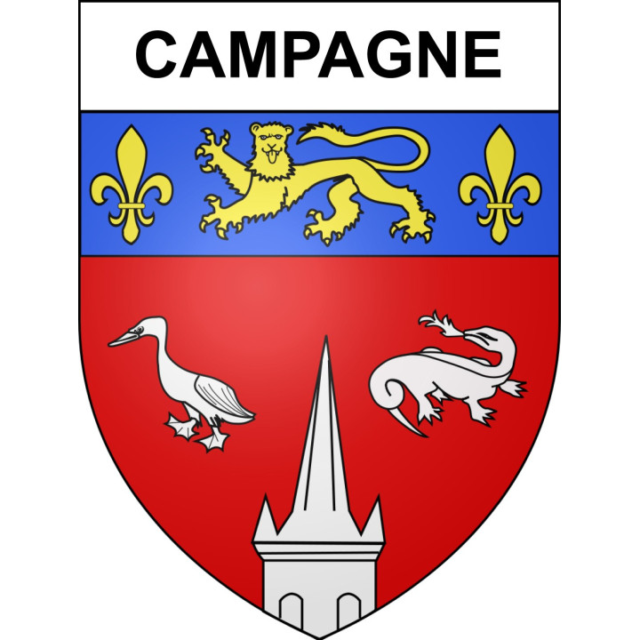 Stickers coat of arms Campagne adhesive sticker