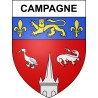 Campagne 40 ville sticker blason écusson autocollant adhésif