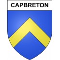 Adesivi stemma Capbreton adesivo