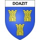 Doazit 40 ville sticker blason écusson autocollant adhésif