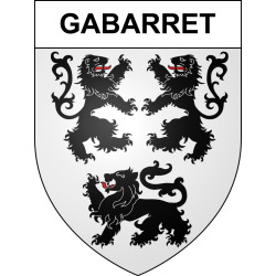 Gabarret Sticker wappen, gelsenkirchen, augsburg, klebender aufkleber