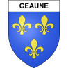 Geaune Sticker wappen, gelsenkirchen, augsburg, klebender aufkleber